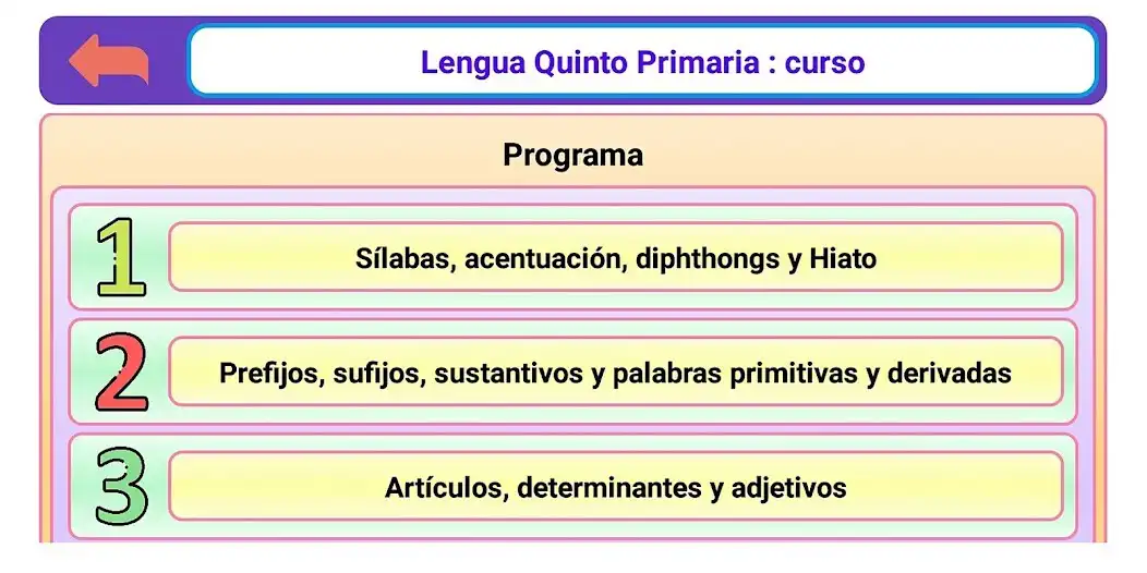 Play Lengua Quinto Primaria as an online game Lengua Quinto Primaria with UptoPlay