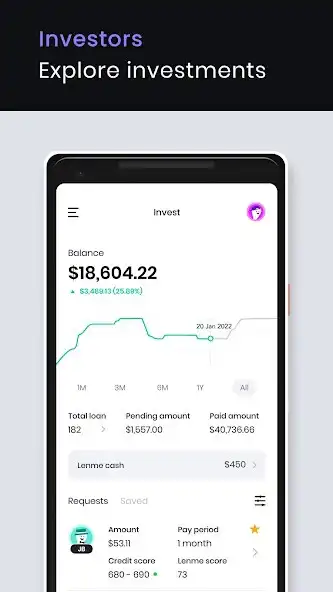 Play Lenme: Investing and Borrowing as an online game Lenme: Investing and Borrowing with UptoPlay