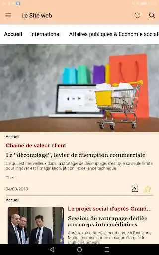 Play Le nouvel Economiste.fr as an online game Le nouvel Economiste.fr with UptoPlay