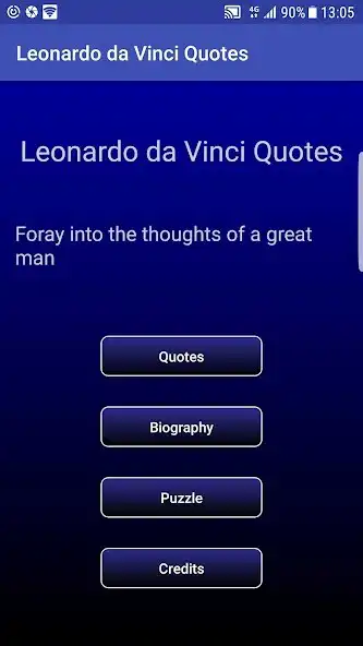 Play Leonardo da Vinci Quotes  and enjoy Leonardo da Vinci Quotes with UptoPlay