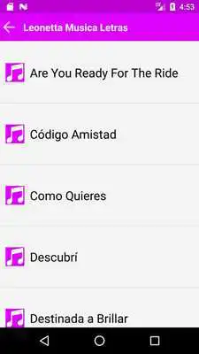 Play Leonetta Music Lyric