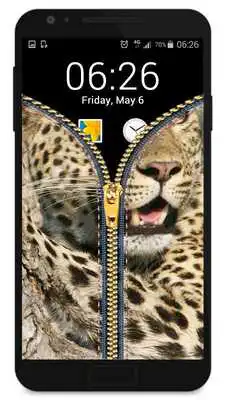 Play Leopard zipper - fake