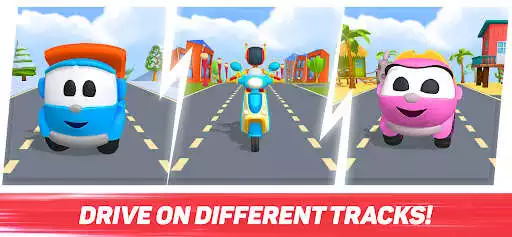Play Leo Runner: car games for kids  and enjoy Leo Runner: car games for kids with UptoPlay