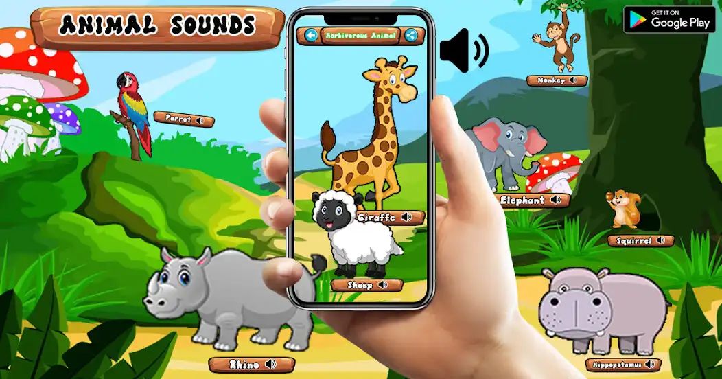 Play Lern Animal Names + Sounds  and enjoy Lern Animal Names + Sounds with UptoPlay