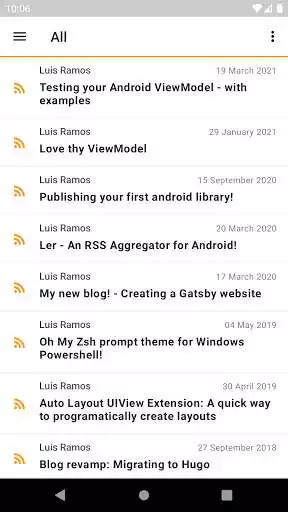 Play Ler - RSS Aggregator  and enjoy Ler - RSS Aggregator with UptoPlay