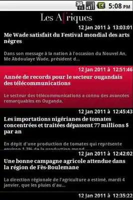 Play Les Afriques : africa news