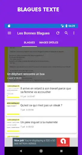 Play Les Bonnes Blagues - Humour and enjoy Les Bonnes Blagues - Humour with UptoPlay Play Les Bonnes Blagues - Humour and enjoy Les Bonnes Blagues - Humour with UptoPlay