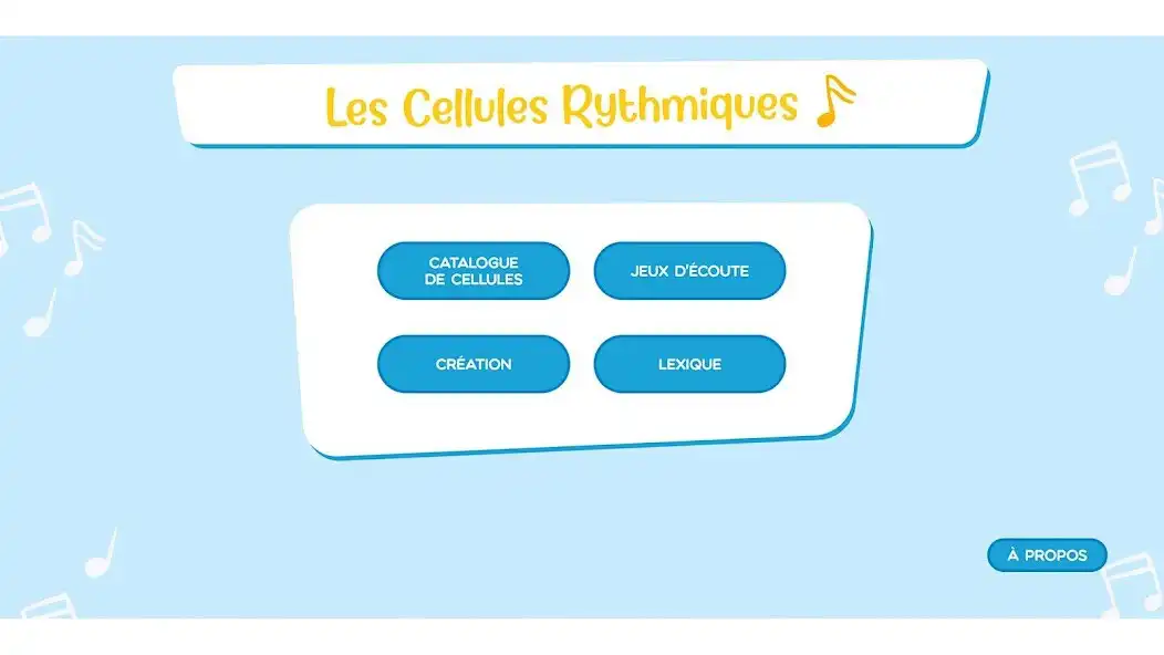 Play Les Cellules Rythmiques  and enjoy Les Cellules Rythmiques with UptoPlay