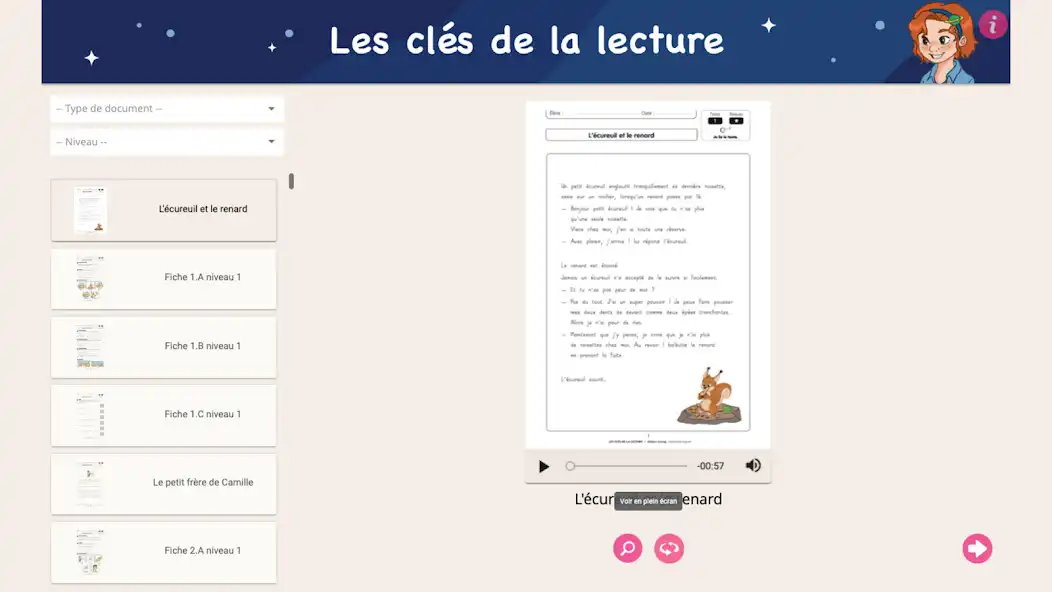 Play Les clés de la lecture  and enjoy Les clés de la lecture with UptoPlay