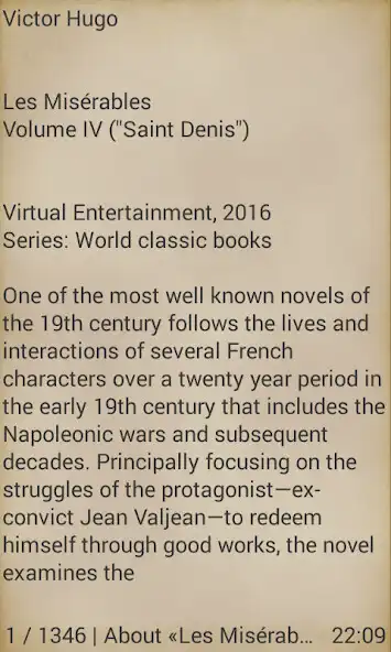 Play Les Misérables, Volume IV as an online game Les Misérables, Volume IV with UptoPlay