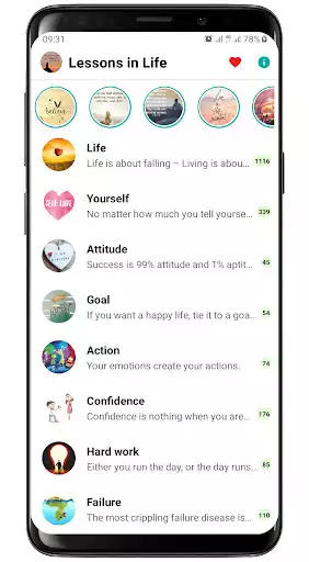 Play Lessons in Life Quotes  and enjoy Lessons in Life Quotes with UptoPlay