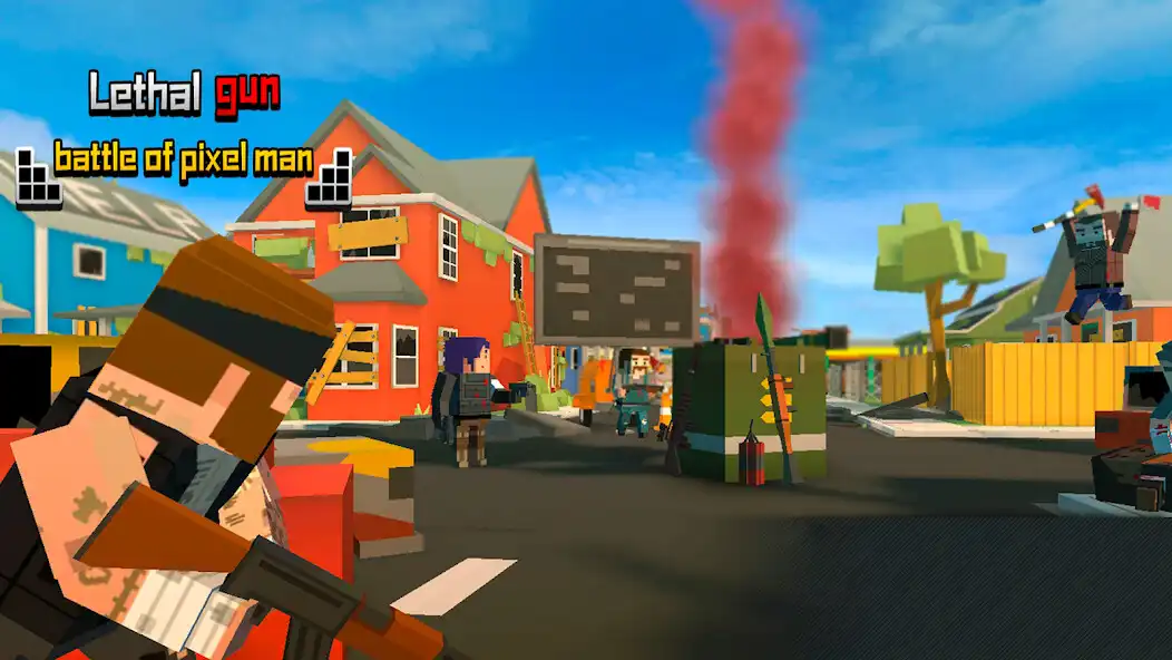 Play Lethal gun battle of pixel man  and enjoy Lethal gun battle of pixel man with UptoPlay