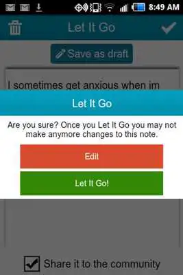 Play Let It Go: Vent and Release