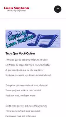 Play Letras de Luan Santana