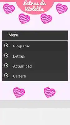 Play Letras de Violetta