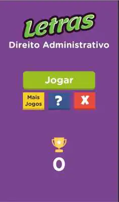 Play Letras Direito Administrativo