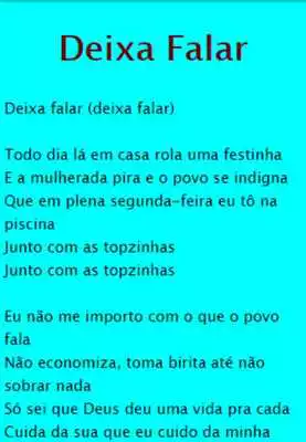Play Letras Fernando  Sorocaba - Menina Pipoco