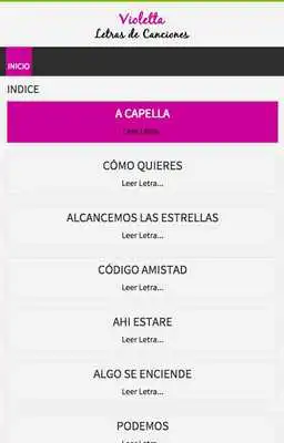 Play Letras Violetta Play Letras Violetta
