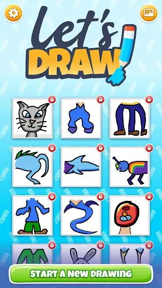 Play Lets Draw! - Drawing Game  and enjoy Lets Draw! - Drawing Game with UptoPlay