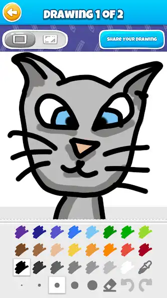 Play Lets Draw! - Drawing Game as an online game Lets Draw! - Drawing Game with UptoPlay