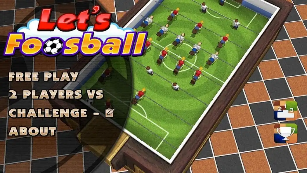 Play Lets Foosball - Table Football (Soccer)  and enjoy Lets Foosball - Table Football (Soccer) with UptoPlay