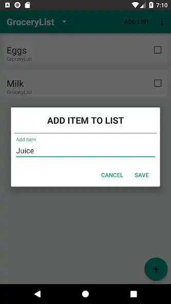 Play Lets Grocery - Simple Grocery List App as an online game Lets Grocery - Simple Grocery List App with UptoPlay