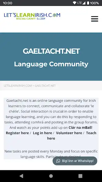 Play Lets Learn Irish! as an online game Lets Learn Irish! with UptoPlay