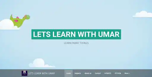 Play Lets Learn With Umar  and enjoy Lets Learn With Umar with UptoPlay