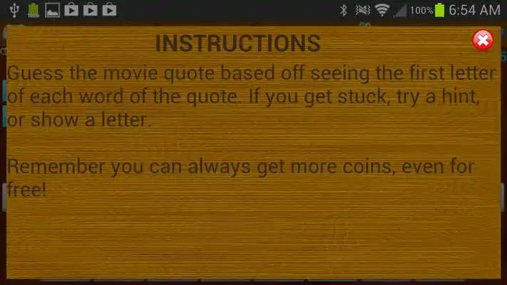Play Letter Legends: Movie Quotes Play Letter Legends: Movie Quotes