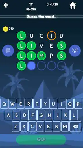 Play Letter Lounge as an online game Letter Lounge with UptoPlay