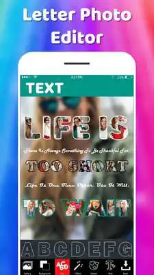 Play Letter Photo Editor
