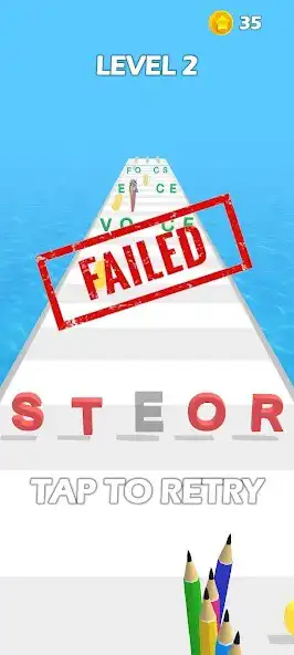 Play Letter Run as an online game Letter Run with UptoPlay