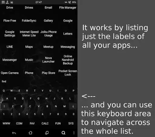 Play Letters Launcher as an online game Letters Launcher with UptoPlay