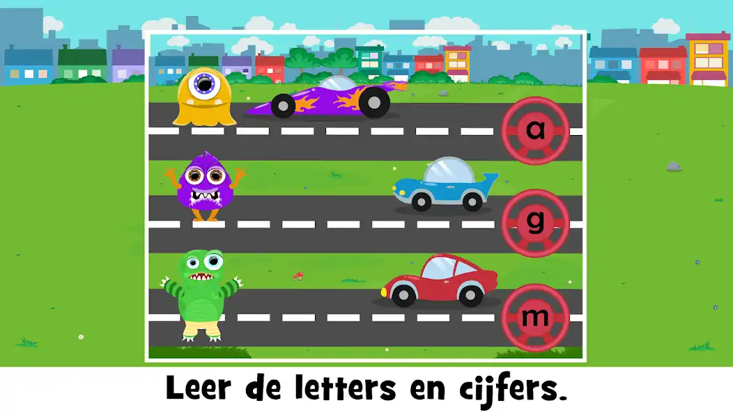 Play Letters  numbers monsters app as an online game Letters  numbers monsters app with UptoPlay