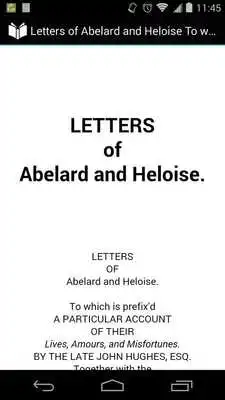 Play Letters of Abelard and Heloise