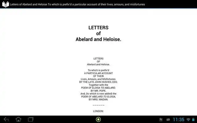 Play Letters of Abelard and Heloise