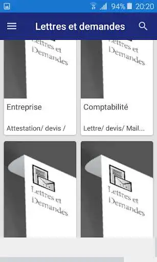 Play Lettre et Demande : French letters  and enjoy Lettre et Demande : French letters with UptoPlay