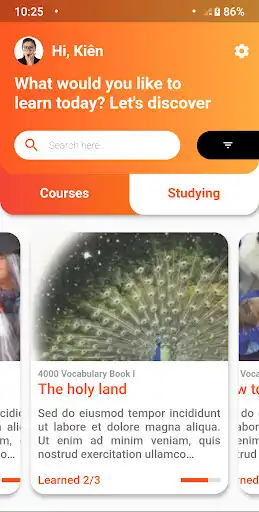 Play LEVA - Learn English Vocabulary Application as an online game LEVA - Learn English Vocabulary Application with UptoPlay