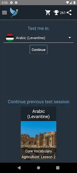 Play Levantine Arabic Tests  and enjoy Levantine Arabic Tests with UptoPlay