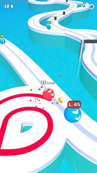 Play Level Up Balls! as an online game Level Up Balls! with UptoPlay