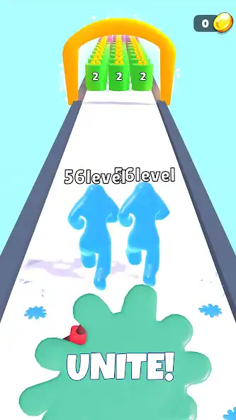 Play Level Up Blobs as an online game Level Up Blobs with UptoPlay