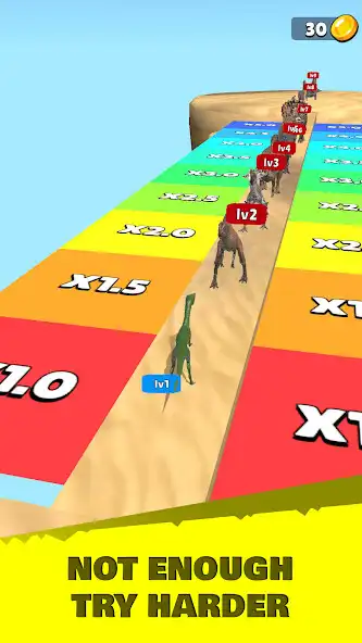 Play Level Up Dinos as an online game Level Up Dinos with UptoPlay