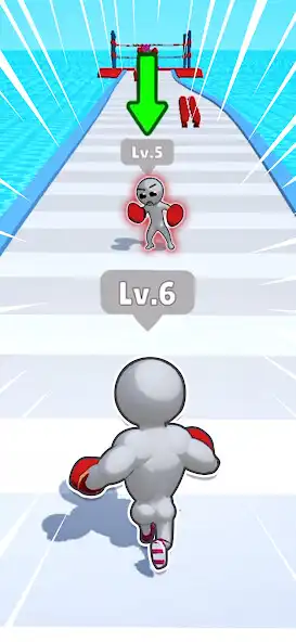 Play Level Up Runner as an online game Level Up Runner with UptoPlay