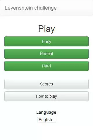 Play Levenshtein Challenge  and enjoy Levenshtein Challenge with UptoPlay