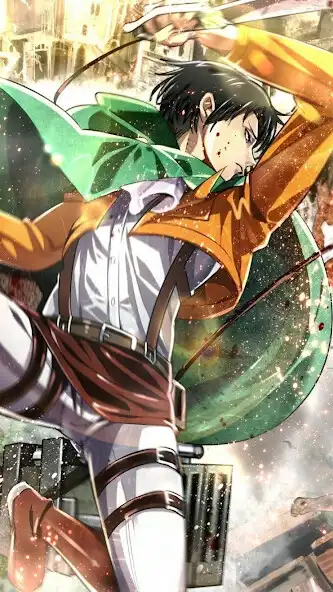 Play Levi Ackerman Wallpaper HD 2K as an online game Levi Ackerman Wallpaper HD 2K with UptoPlay