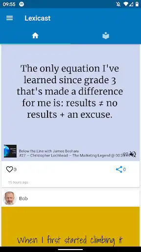 Play Lexicast - Share & Create Podcast Trailers  and enjoy Lexicast - Share & Create Podcast Trailers with UptoPlay