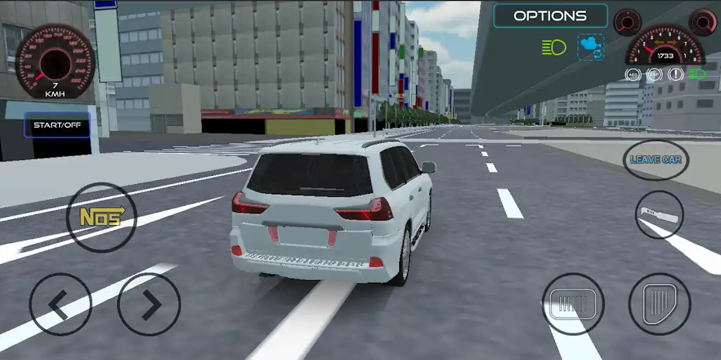 Lexus Car Simulation: Car Game online game with UptoPlay