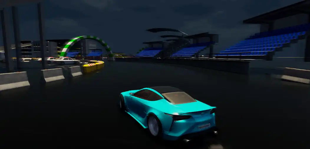 Play Lexus LC500 Drift Simulator 3D as an online game Lexus LC500 Drift Simulator 3D with UptoPlay