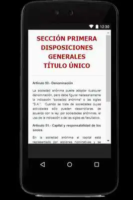 Play Ley General de Sociedades