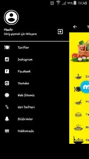 Play Lezzetli Yemek Tarifleri as an online game Lezzetli Yemek Tarifleri with UptoPlay